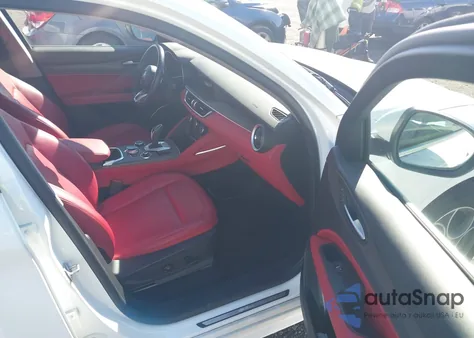 2020 Alfa Romeo Stelvio Ti Awd from USA, damaged, VIN ZASPAKBN6L7C91932